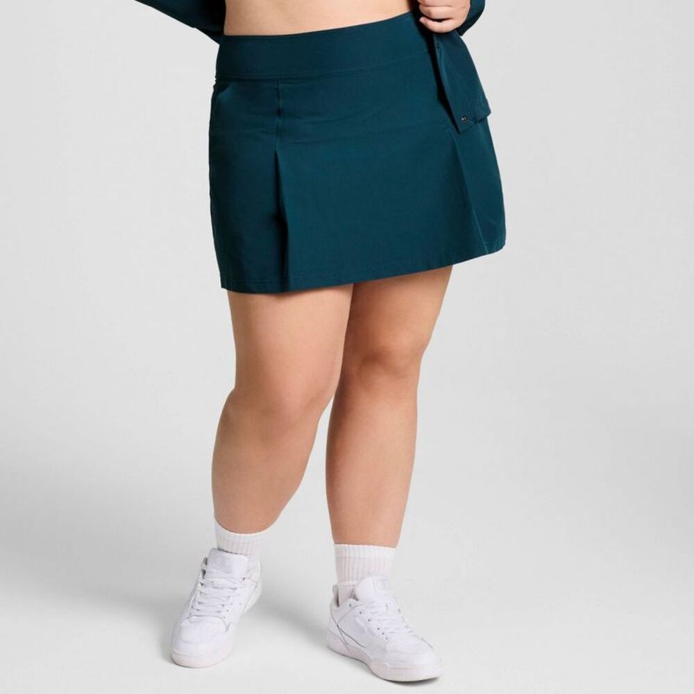 Champion Women's Pleated Skort - Teal Blue 22